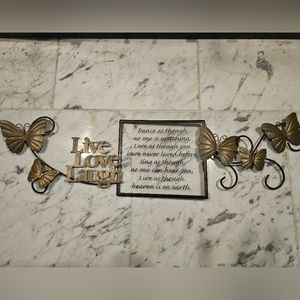 Live, Laugh, Love Wall Hanging